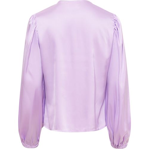 Blusar/Skjortor - Steff flounce blouse – Purple light